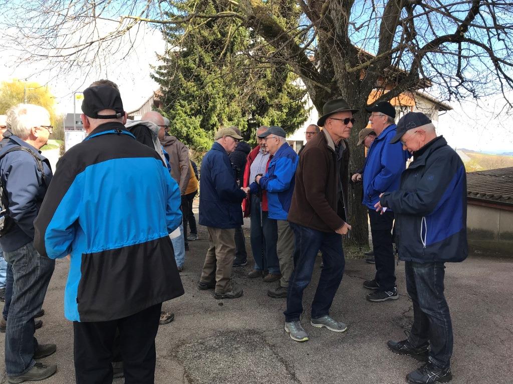 April 2022 Wanderung zur Ziegelhütte